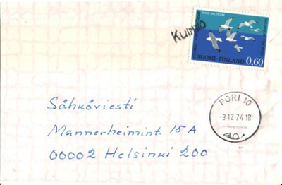 RIVILEIMA KULMIO/PORI