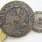 VANHA Ruuvimerkki KVS:n Kirjeopisto - pikkukuva 1