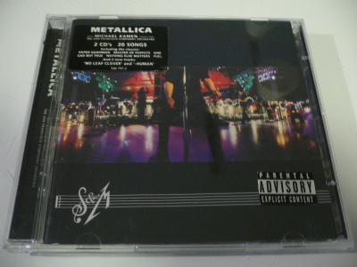 2-CD - METALLICA : S&M -99
