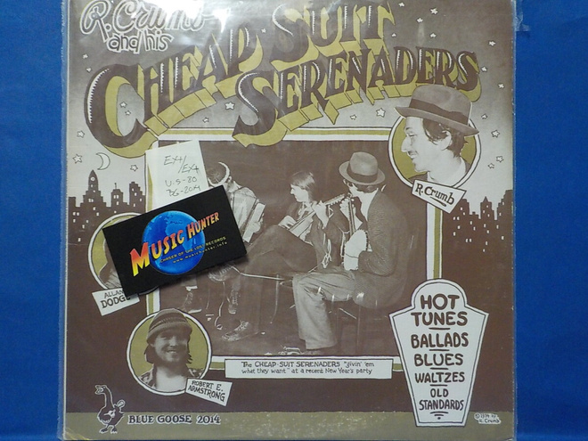 R. CRUMB AND HIS CHEAP SUIT SERENADERS - S/T - US EX+/EX+ LP