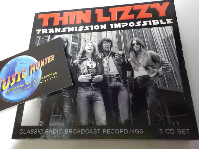 THIN LIZZY - TRANSMISSION IMPOSSIBLE UUSI 3CD DIGIPAK