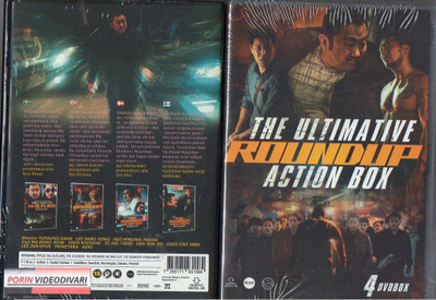roundup ultimate action box (61 191) UUSI -FI- DVD (4) 4mov