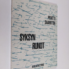 Pentti Saaritsa : Syksyn runot - pikkukuva 1