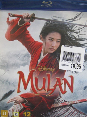 MULAN BLU-RAY UUSI
