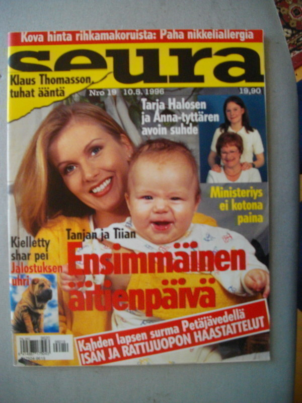 Seura lehti Nro 19/1996 (17.3)