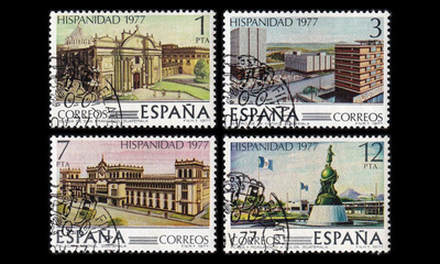 Espanja 2331-4 o Amerikan historiaa Guatemala (1977)