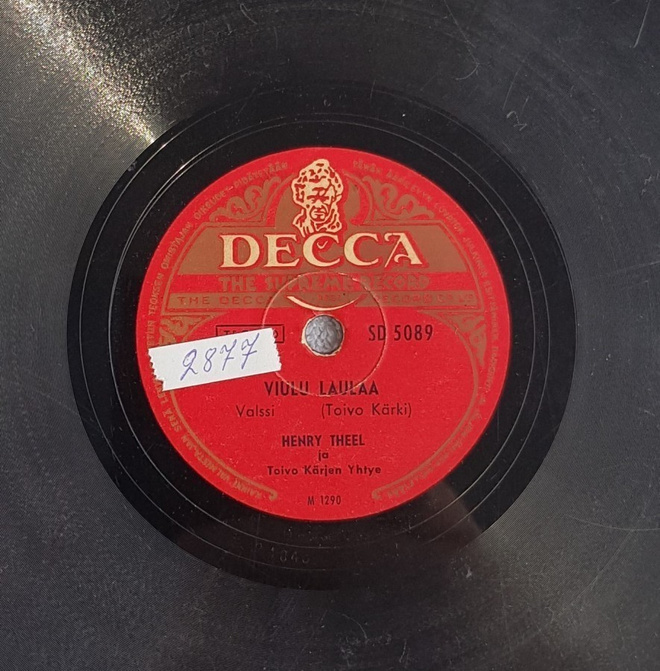 Savikiekko 1949 - Henry Theel - Decca SD 5089