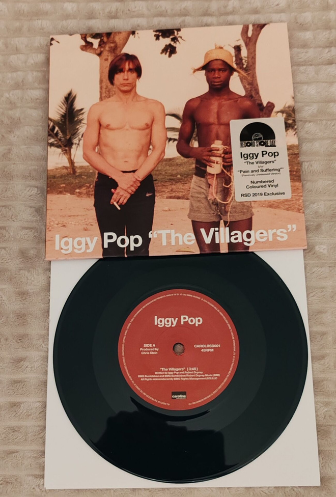 Iggy Pop The Villagers 7"Single