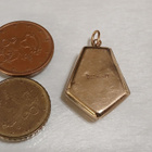 Vintage Medaljonki riipus aurinko käsityö kaiverrettu - pikkukuva 2