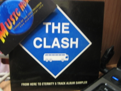 CLASH - FROM HERE TO ETERNITY 5 TRACK ALBUM SAMPLER PROMO CD