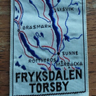 Matkamuisto Hihamerkki kankainen ommeltava - pikkukuva 1