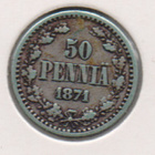 1871 50 penniä tyyppi 320.1 kl6 - pikkukuva 1