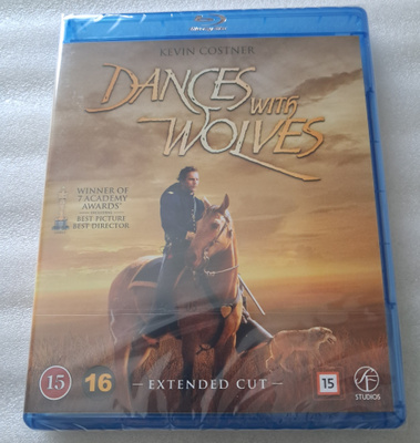 Dances with Wolves Blu-Ray Uusi