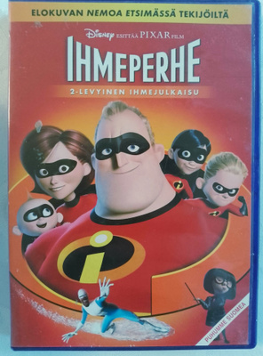 DVD Walt Disney Ihmeperhe