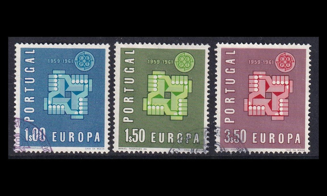 Portugali 907-9 o Europa (1961)