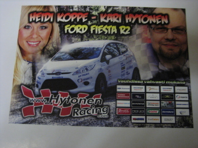 Ford rallikortti 51 C: Ford Fiesta - Kari Hytönen