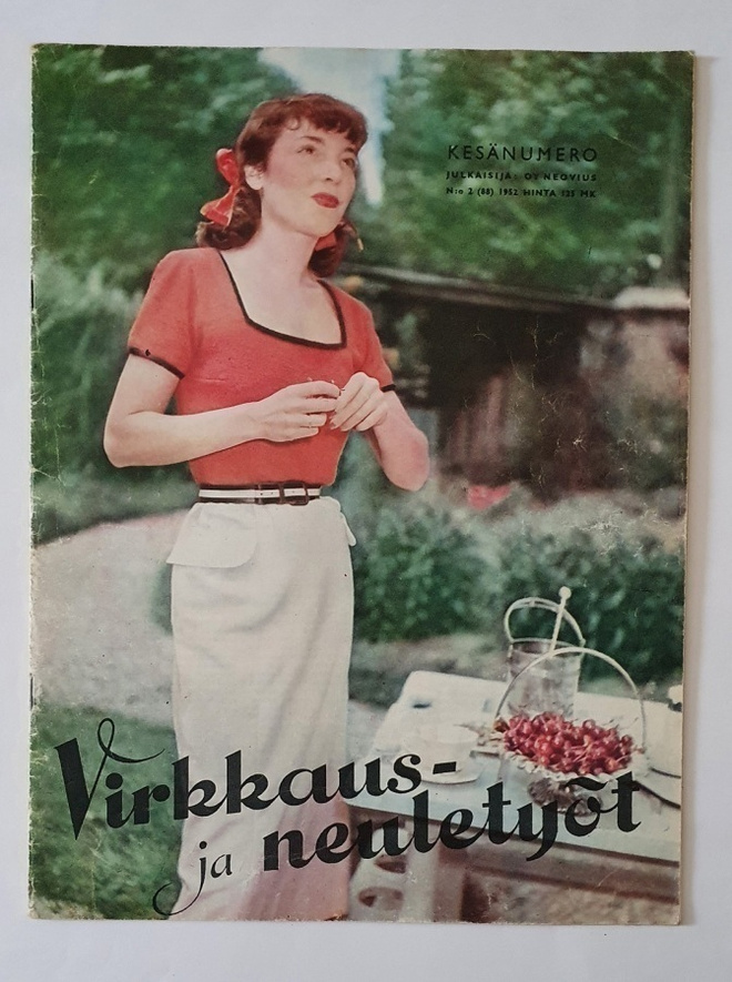 Virkkaus- ja neuletyöt # 2 / 1952 – kesänumero