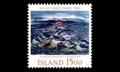 Islanti 602 ** Skafta-tulivuoren purkaus 1783 (1983)