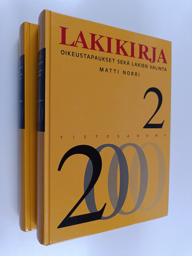 Matti (toim.) Norri : Lakikirja 2000 1-2