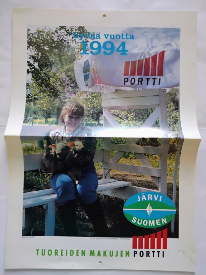 seinäkalenteri Karjaportti 1994