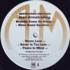 JOAN ARMATRADING ~ Show Some Emotion ~ LP - pikkukuva 4