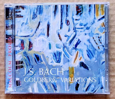 J.S. BACH • MALCOLM PROUD Goldberg Variations – MINT CD 2001