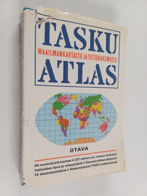 Taskuatlas : Maailmankartasto ja tietohakemisto
