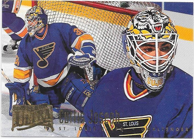 1994-95 Ultra #184 Curtis Joseph St Louis Blues MV