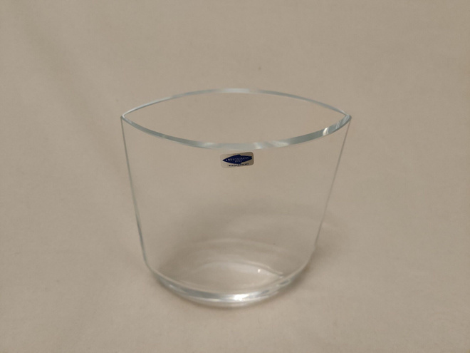 Nuutajärvi kirkas lasimaljakko 18,5 cm