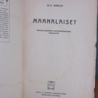 Olli Karila: Maanalaiset. 319 s. - pikkukuva 4