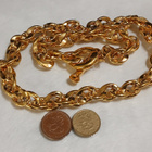 21k kullattu Kanadalainen kaulakoru Gold plated - pikkukuva 2