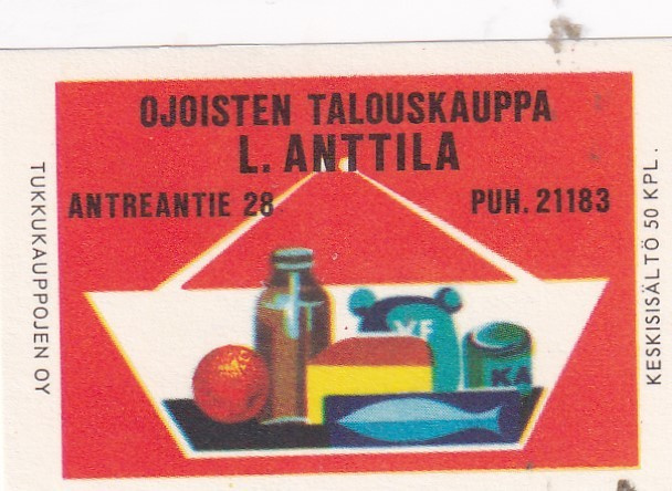 Ojoinen, Ojoisten Talouskauppa, L. Anttila  2/10