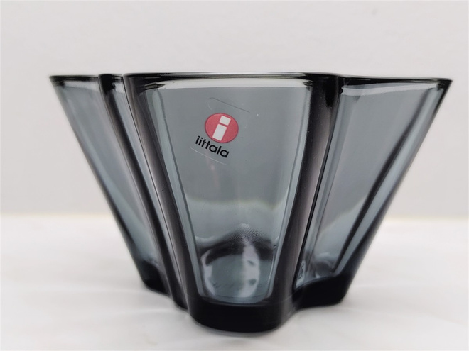 Iittala Aalto kulho harmaa 75 mm