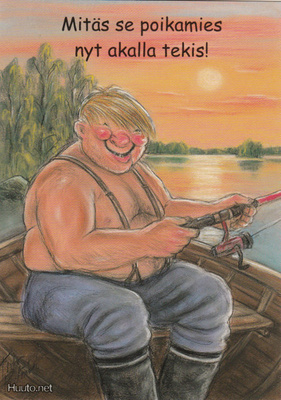 TERHO PELTONIEMI - ISÄNTÄ KALASSA - 1