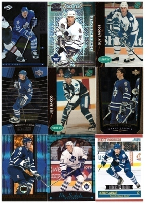 9 x TORONTO MAPLE LEAFS Rookie Kortteja