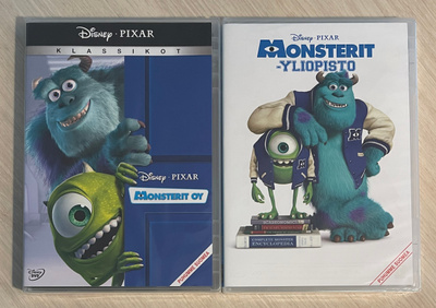 Monsterit Oy & Monsterit-yliopisto (2DVD) animaatio (UUSI)