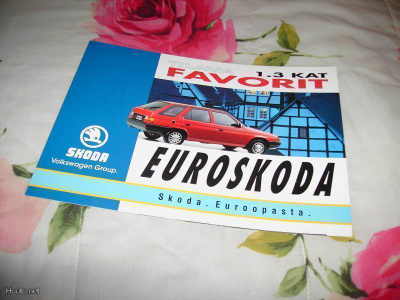 Skoda Favorit 1,3 kat esite - Suomi