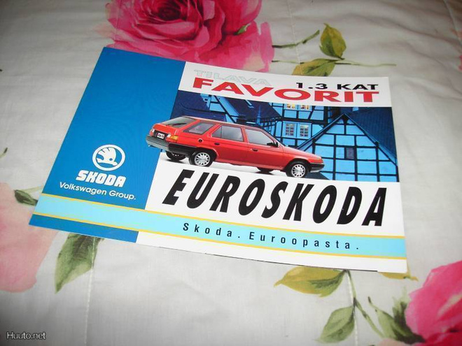 Skoda Favorit 1,3 kat esite - Suomi