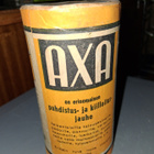 Vanha AXA puhdistu - ja kiilloitus aine avaamaton . - pikkukuva 1