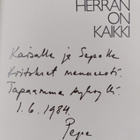 Petri Järveläinen : Herran on kaikki (signeerattu, tekijä... - pikkukuva 3