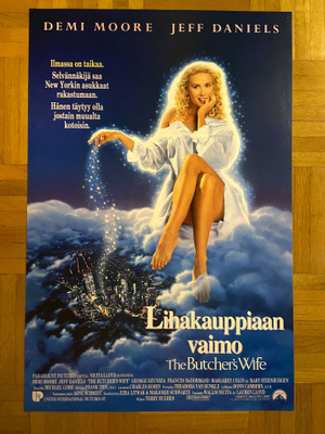 Vanha elokuvajuliste: Lihakauppiaan vaimo