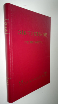 Oikeustiede 1988: Suomalaisen lakimiesyhdistyksen vuosikirja