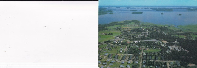 Kerimäki  . ilmakuvakortti   .   b620