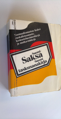 Lauri Hirvensalo : Suomi-saksa-suomi : taskusanakirja