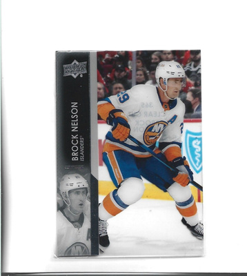 BROCK NELSON - ISLANDERS - CLEAR CUT - 2021-22 UD # 365