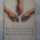 Richard Sennett - Kunnioitus eriarvoisuuden maailmassa (nid) - pikkukuva 1