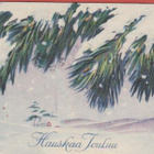 I .U. Männynoksa, talvimaisema lumisateessa,- kulk v 1929 - pikkukuva 1