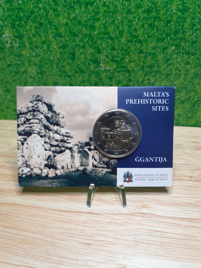 Ggantija Malta 2016 2 euro juhlaraha UNC
