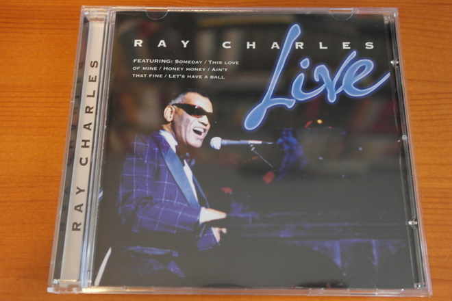 Ray Charles Live CD.Hieno!