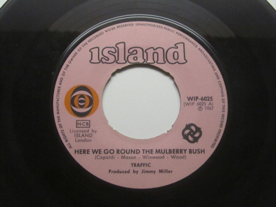 Traffic:Here We Go Round The Mulberry Bush 7" 1967